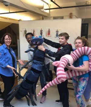 People with Puppets