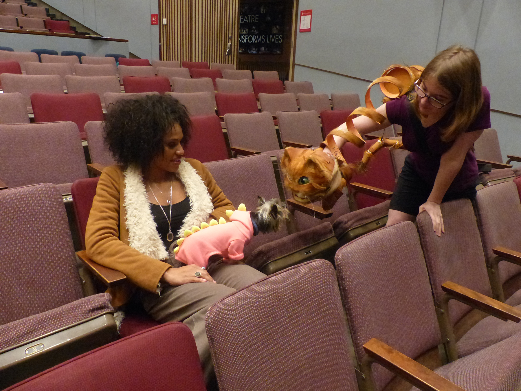 Cast of ALICE in Rehearsal