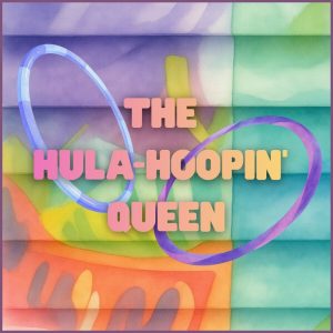 The Hula-Hoopin' Queen Logo