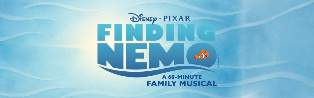 Disney Pixar Finding Nemo A 60-minute Family Musical Logo