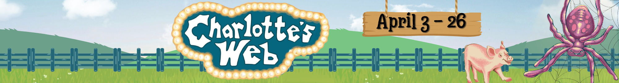 Charlotte's web Banner 2026